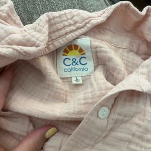 C&C matching set. Large top and medium bottoms